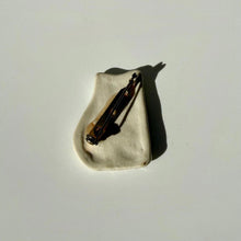 Load image into Gallery viewer, Handmade Ceramic Cat Brooch | Hand Painted Kitty Pin | Gift for Cat Lover