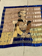 Load image into Gallery viewer, VTG Picasso Scarf Vintage 1980s/1990s Picasso Head Scarf