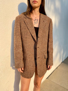 Vintage Grandpa Wool Blazer