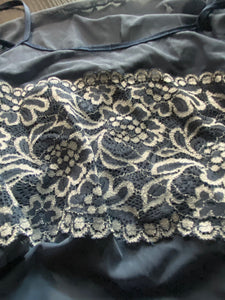 Illusion sheer lingerie dress