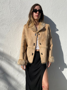 Vintage Y2K Faux Fur Coat