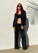 Load image into Gallery viewer, Vintage Y2K Women&#39;s Two Piece Striped Suit
