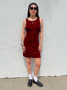VTG 90s/Y2K Butterfly Print Dress Small