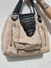 Load image into Gallery viewer, VTG Y2K Southwestern Oversized Leather Purse CARLOS FALCHI Bag Western Details
