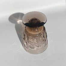 Load image into Gallery viewer, Set of 4 vintage smoke colored drinking glasses
