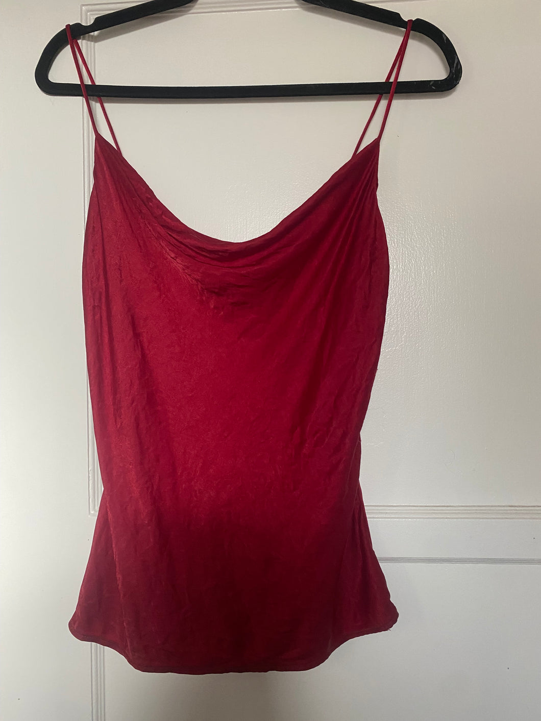 red zara top