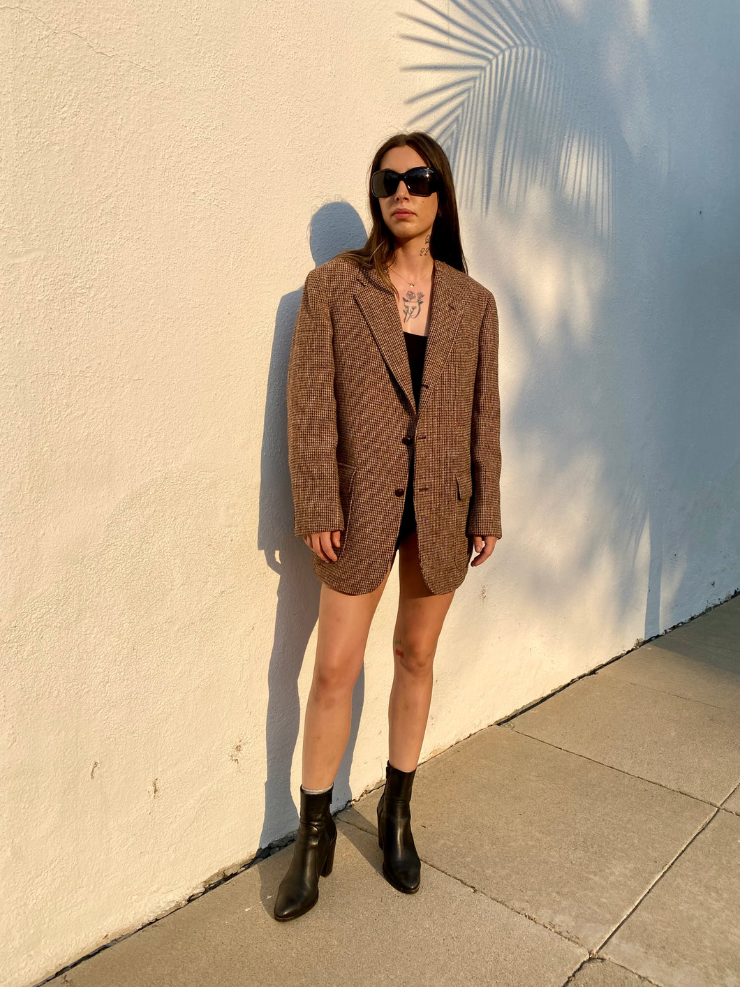 Vintage Grandpa Wool Blazer