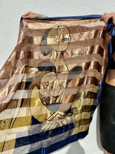 Load image into Gallery viewer, VTG Picasso Scarf Vintage 1980s/1990s Picasso Head Scarf
