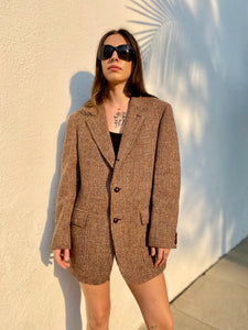 Vintage Grandpa Wool Blazer