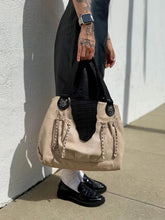 Load image into Gallery viewer, VTG Y2K Southwestern Oversized Leather Purse CARLOS FALCHI Bag Western Details
