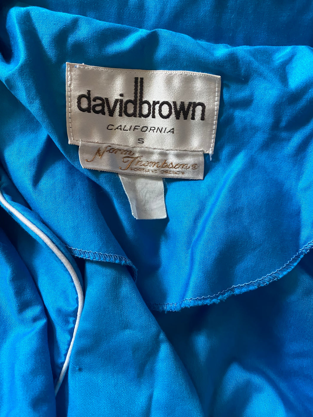 Blue David Brown Robe
