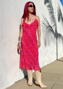 Vintage 90s Betsy Johnson Slip Dress