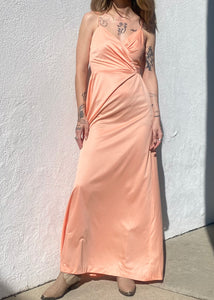 Vintage 70s Style Maxi Dress