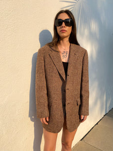 Vintage Grandpa Wool Blazer