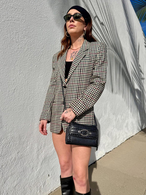 Brighton Woven Leather Crossbody