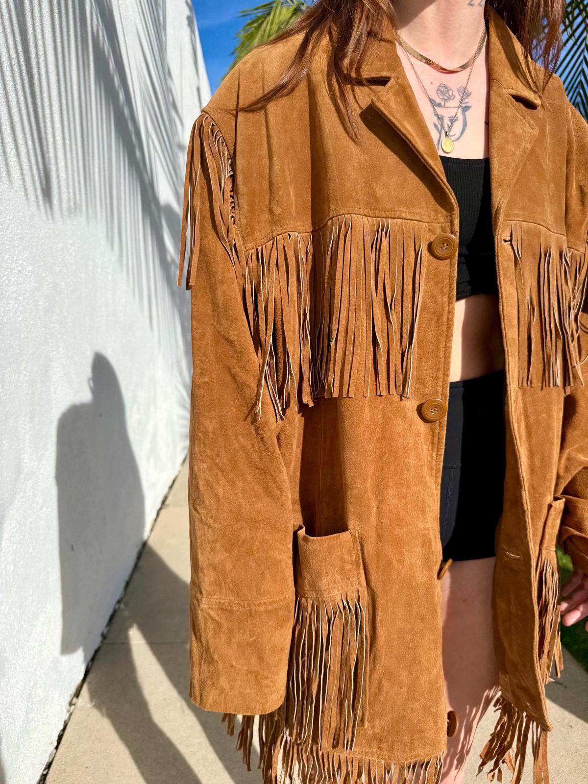 VTG Western Fringe Jacket