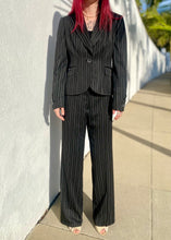 Load image into Gallery viewer, Vintage Y2K Women&#39;s Two Piece Striped Suit
