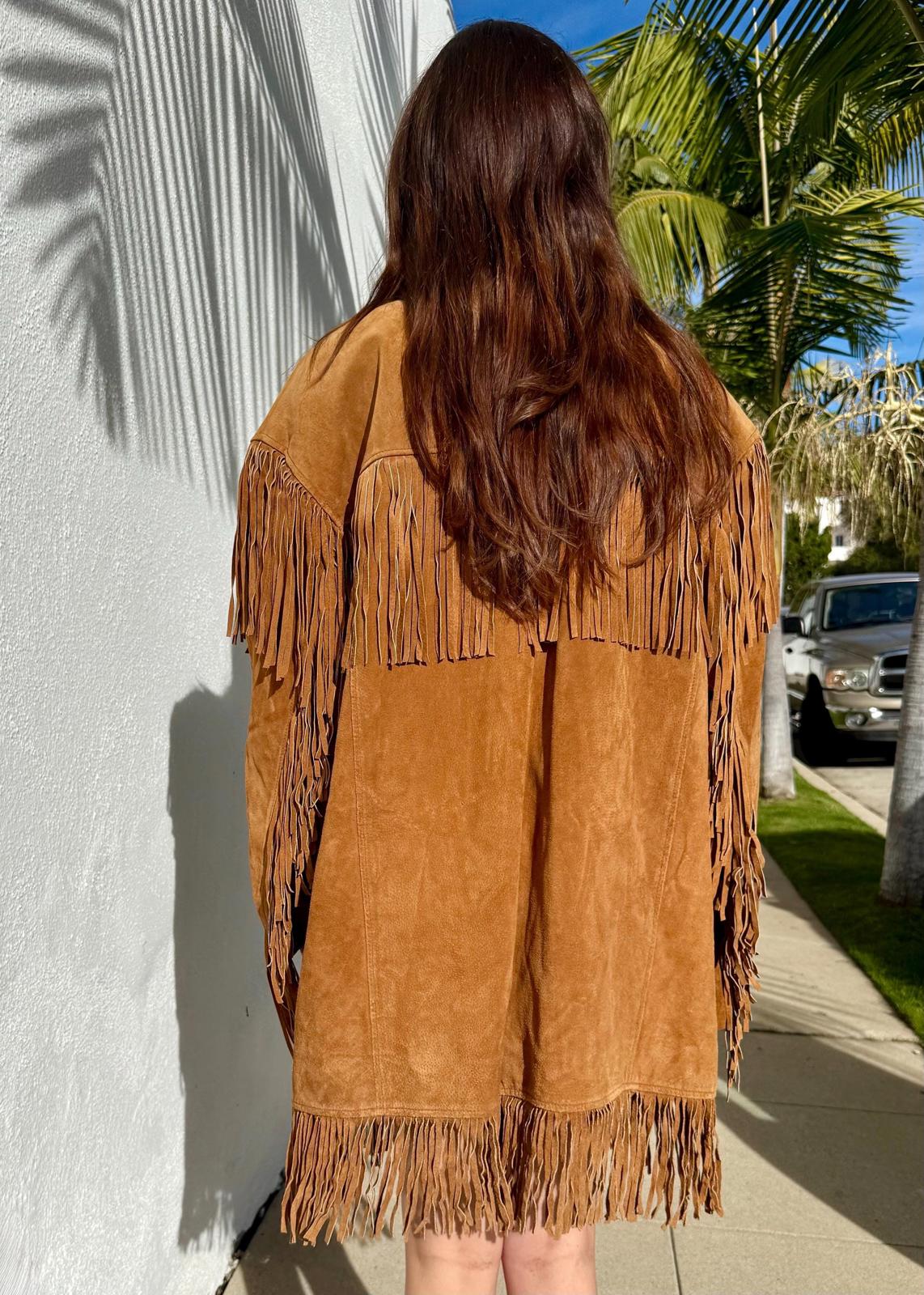 VTG Western Fringe Jacket