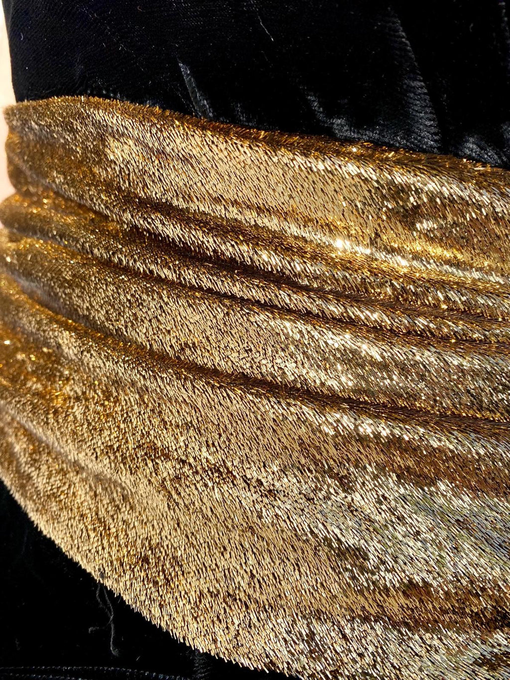 VTG 90s Black Velvet Party Dress