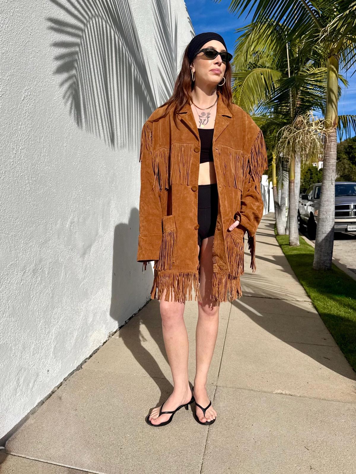 VTG Western Fringe Jacket