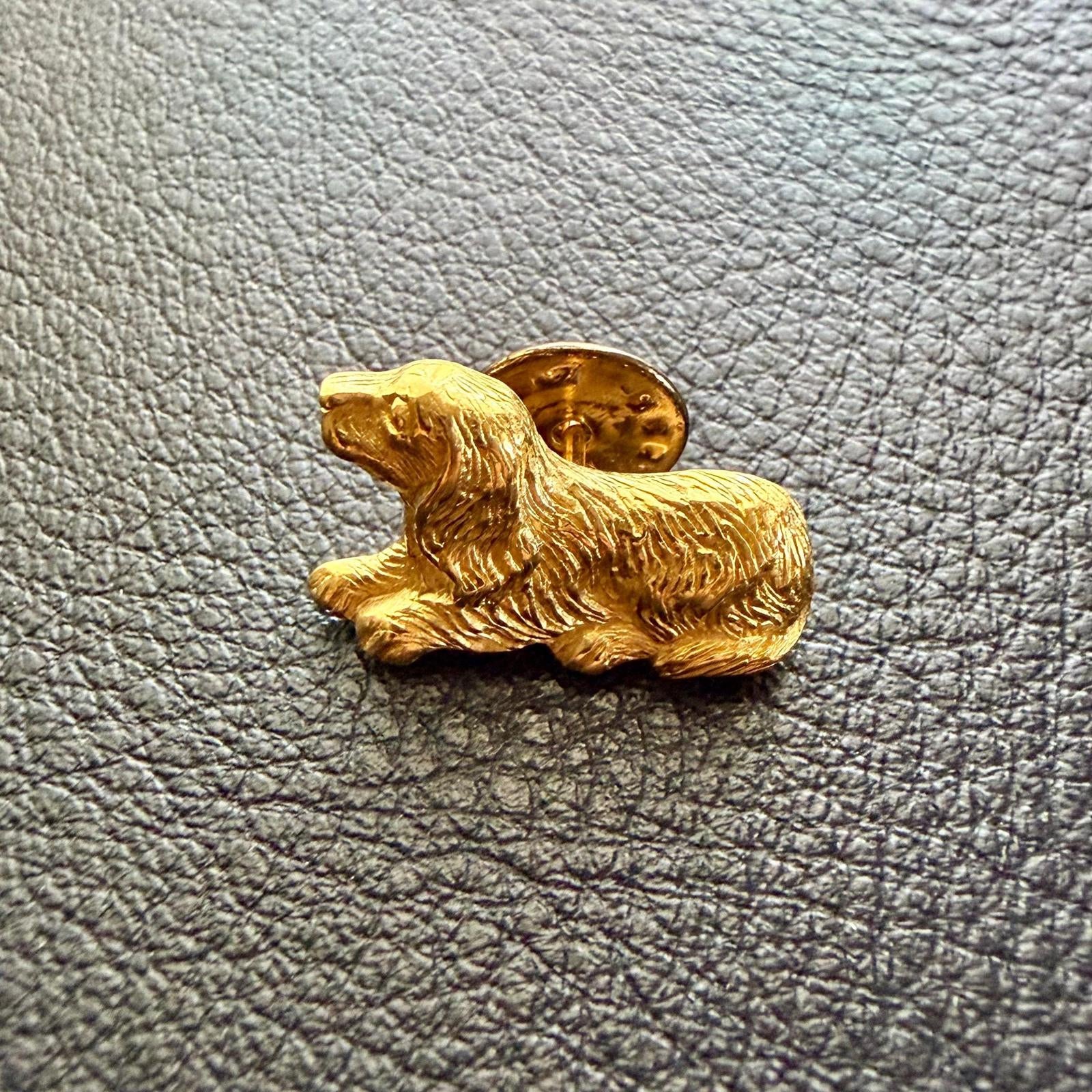 Vintage 1984 Avon Cocker Spaniel Pin |  My Favorite Pet Dog Brooch Tie Pin