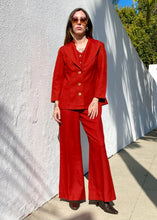 Load image into Gallery viewer, Vintage 70s Two Piece Flared Suit
