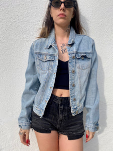 Vintage Denim Trucker Jacket