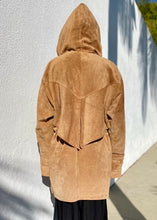 Load image into Gallery viewer, Vintage 90s Brown Suede Leather Parka
