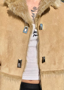 Vintage Y2K Faux Fur Coat