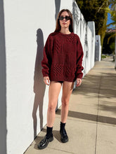 Load image into Gallery viewer, Vintage Irish Fishermans Sweater
