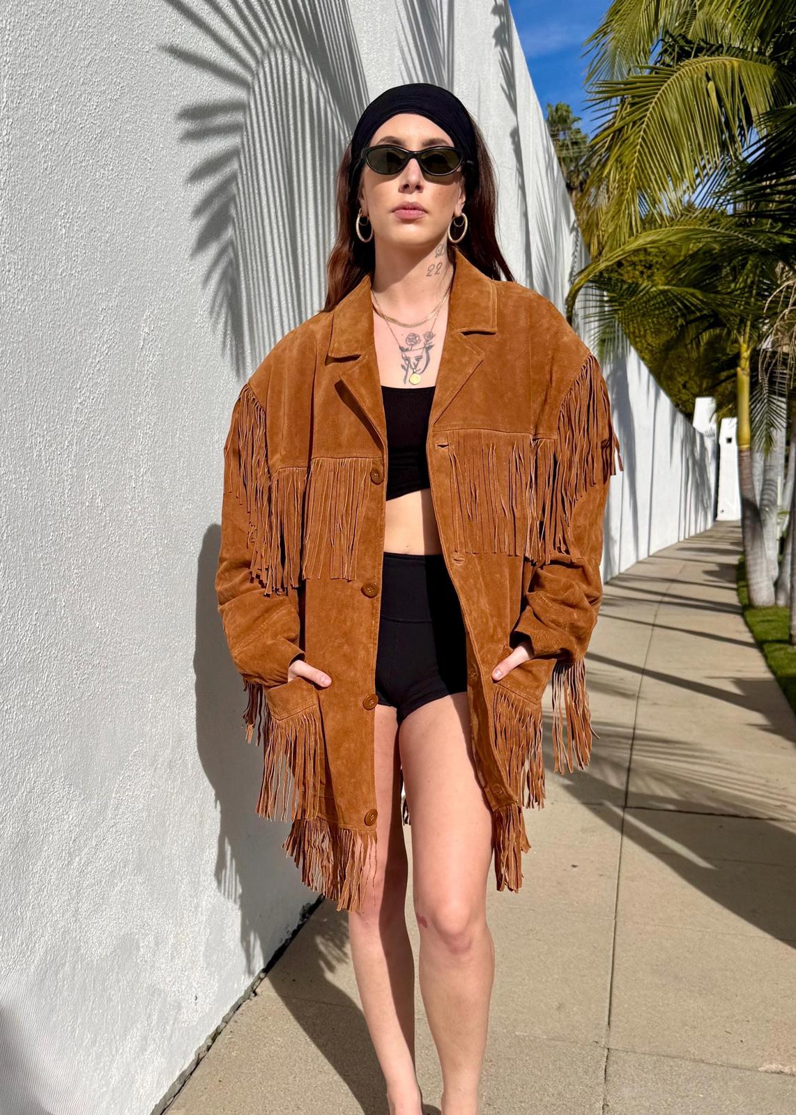 VTG Western Fringe Jacket