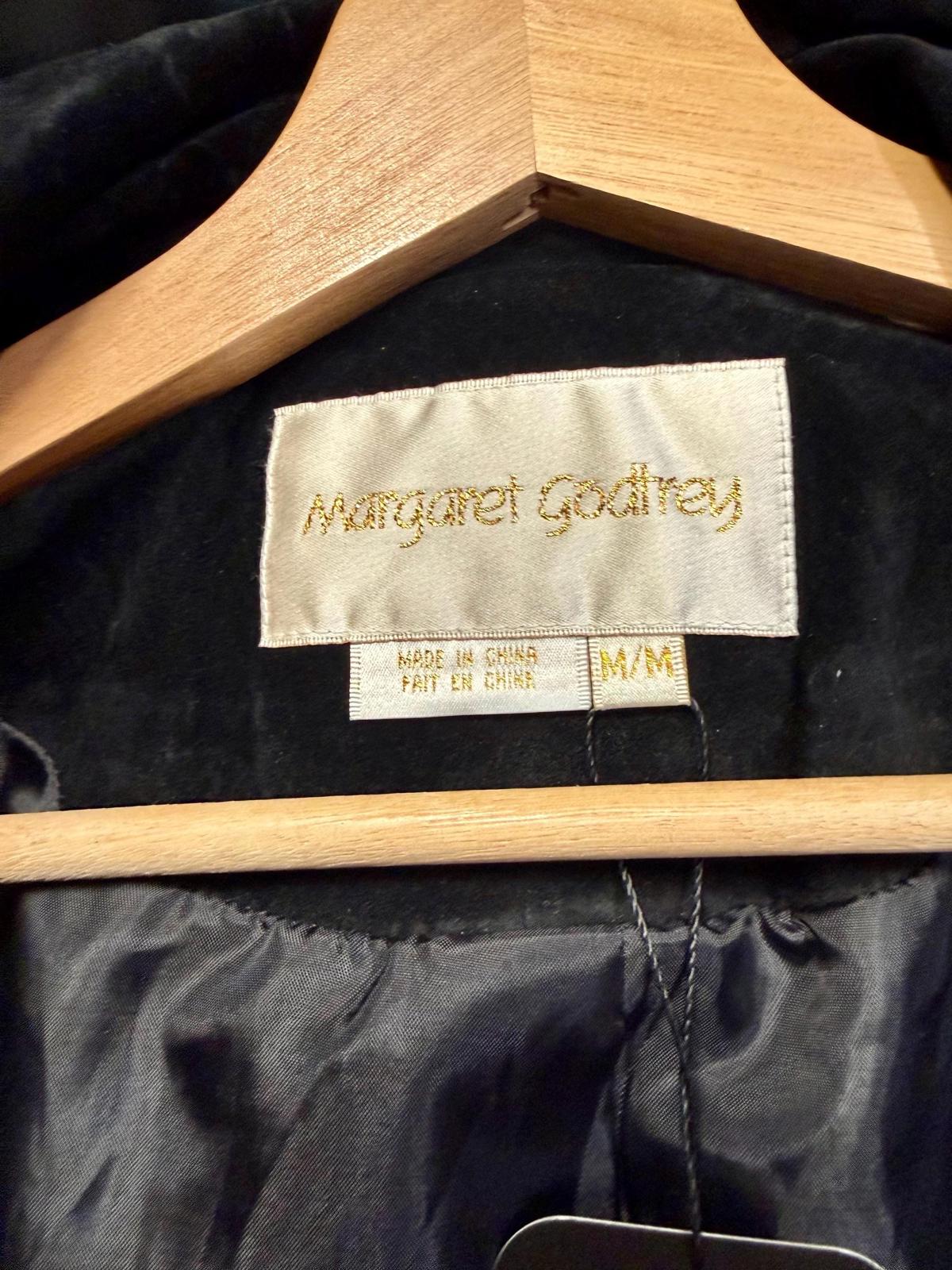 Vintage Black Suede Trench Coat