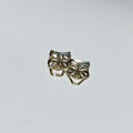 Vintage Gold Tone Comedy and Tragedy Faces Brooch