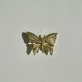 Vintage GERRY’S Butterfly Brooch | Gold Rhinestone Pin