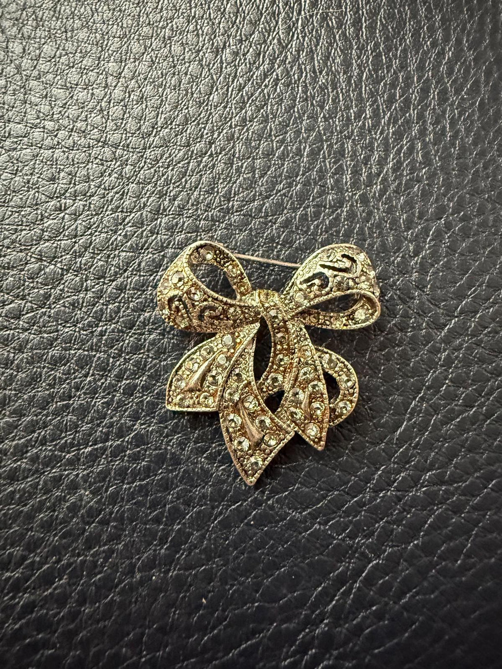 Vintage Silver Bow Brooch | Statement Pin | Collectible Large Bow