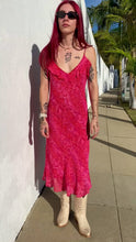 Load and play video in Gallery viewer, Vintage 90s Betsy Johnson Slip Dress
