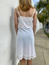 Load image into Gallery viewer, Vintage White Lace Slip (XS)
